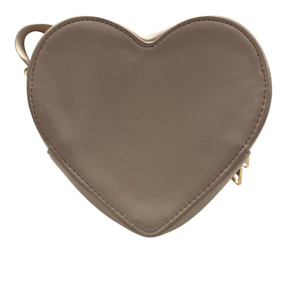 Heart-Shaped Quilted Light Pink ALDO Crossbody Bag With Gold-Tone Hardware - Picture 2 of 14